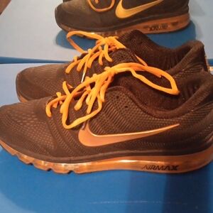 Nike Air Max Black with Yellow Highlights